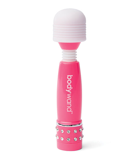 Bodywand XGen Neon Mini Massage Wand — Neon Pink, 4"