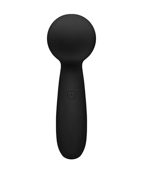XGen Bodywand Lolli Mini Wand Vibrator - Black by Bodywand