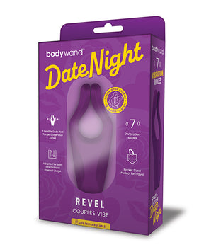 Xgen Bodywand Date Night Revel Couples Vibe - Purple by Bodywand