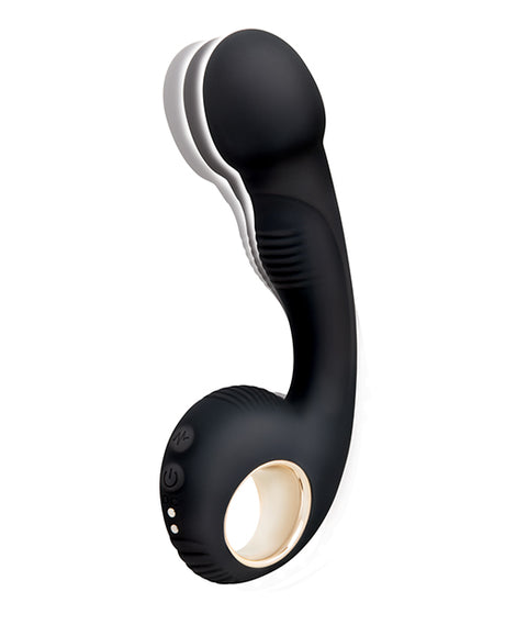 Bodywand G-Play Dual Motor G-Spot & Clitoral Vibrator — Black
