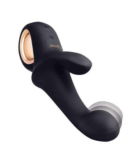 Bodywand G-Play Dual Stim Squirt Master Vibrator — Black