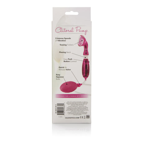 Advanced Clitoral Pump - Pink by CalExotics