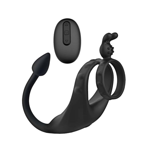 Nasstoys Cock Power Remote Control Ultimate Exciter — Black - NW3322