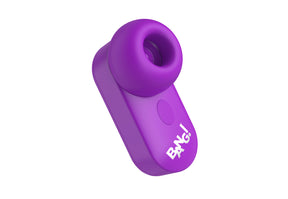 XR Brands Mini Clitoral Stimulator, Purple — 5-Speed Rechargeable - BNG-AH505-PUR