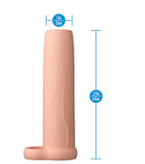 Blush Performance Enhancement Sleeve — 5.75 Inch, Beige - BL-26843