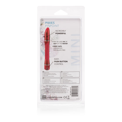 Pixies Pinpoint Waterproof Vibe - Red by CalExotics