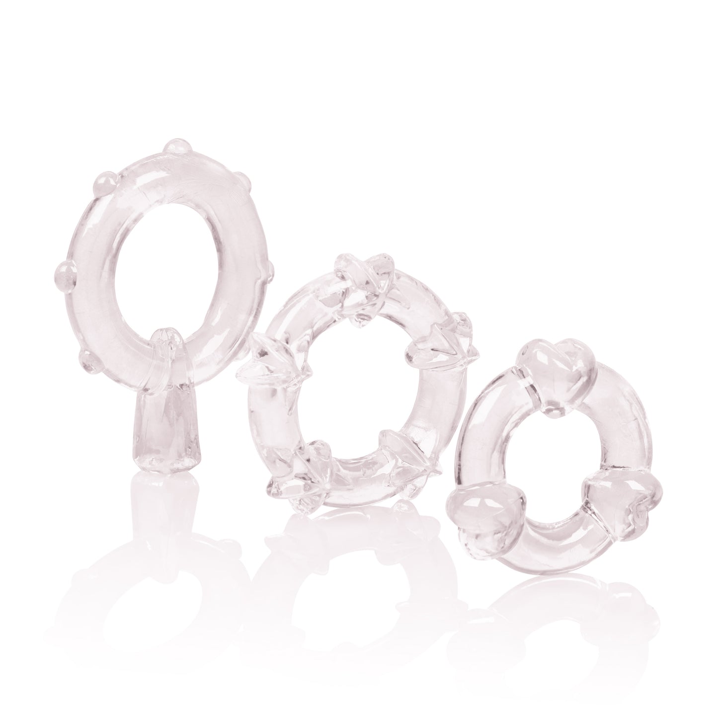 Magic C-Rings - Clear by CalExotics