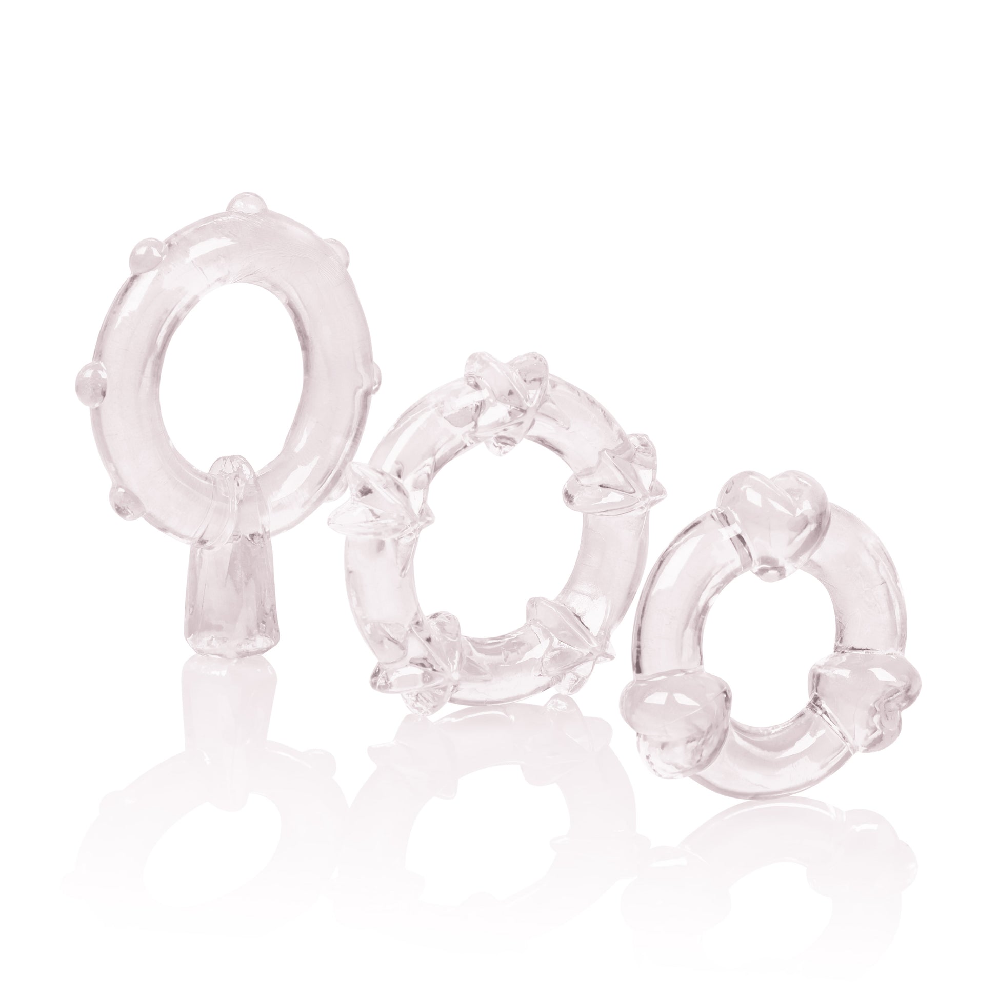 Magic C-Rings - Clear by CalExotics