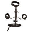CalExotics Boundless Collar Body Restraint — Black, Detachable Cuffs - SE2702813