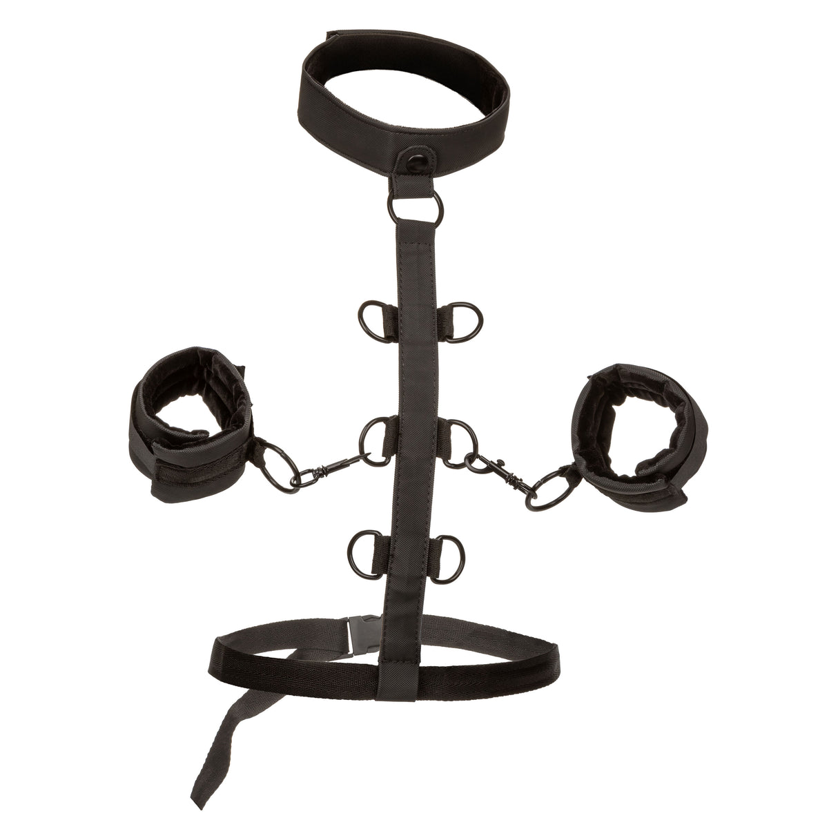 CalExotics Boundless Collar Body Restraint — Black, Detachable Cuffs - SE2702813