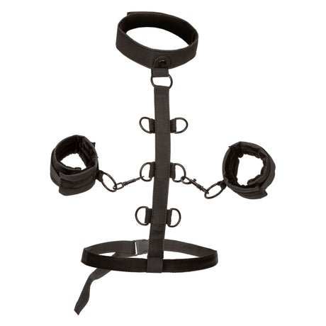 CalExotics Boundless Collar Body Restraint — Black, Detachable Cuffs - SE2702813