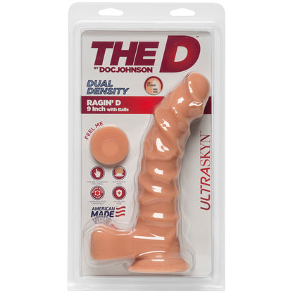 The D - Ragin' D 9 Inches - Vanilla by Doc Johnson