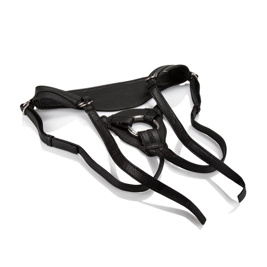 CalExotics Her Royal Harness The Queen - Vegan Leather, 64" Circumference - SE1565153