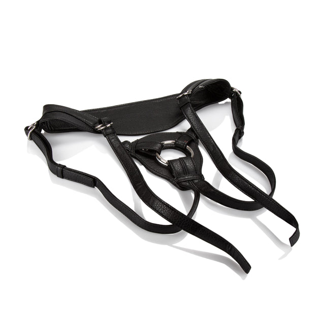 CalExotics Her Royal Harness The Queen - Vegan Leather, 64" Circumference - SE1565153