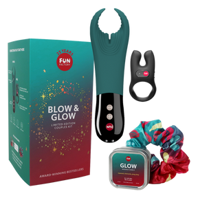Fun Factory Blow & Glow Kit — Couples Vibrator Kit - FN1000