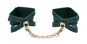 Sportsheets Indica Cutout Cuffs - Green - SS10215