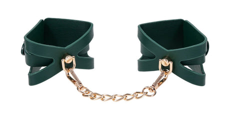 Sportsheets Indica Cutout Cuffs - Green - SS10215