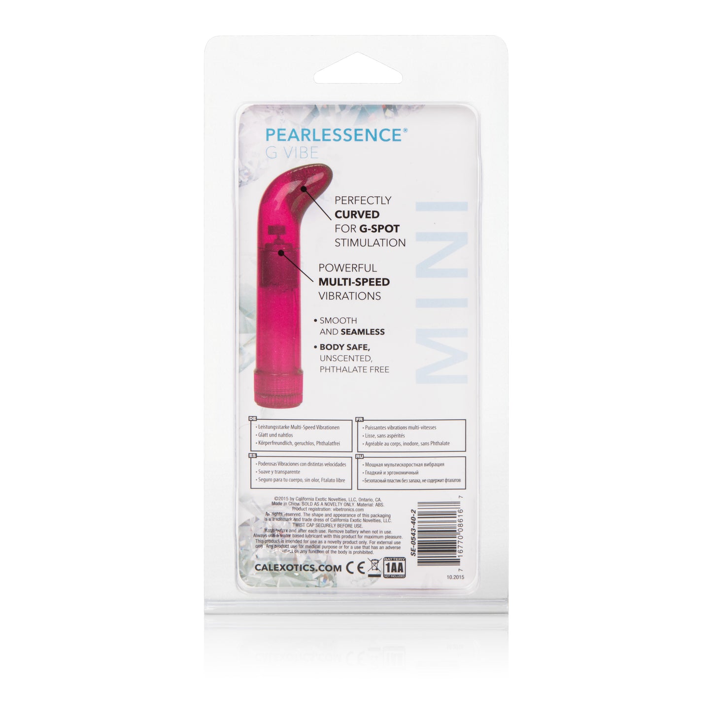 Pearlessence G-Vibe - Mini - Pink by CalExotics