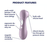Satisfyer Pro 2 Generation 2 - Air Pulse Stimulator - Violet