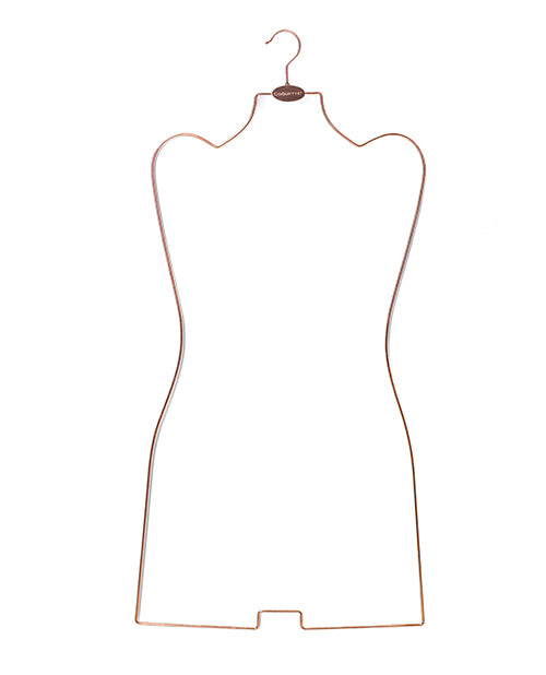 Coquette Branded Metal Body Hanger - Rose Gold by Coquette