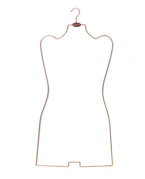 Coquette Branded Metal Body Hanger - Rose Gold by Coquette