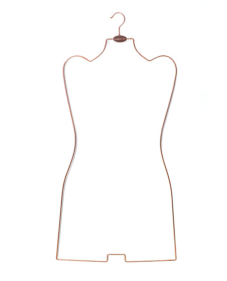 Coquette Branded Metal Body Hanger - Rose Gold by Coquette