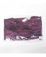 Scallop Lace Trimmed Stretch Satin Chemise w/Underwire Cups - Mauve Plum 1X/2X by Coquette