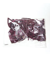 Coquette Kiss & Tell 3-Piece Scallop Lace Underwire Bra Set, Small Mauve Plum
