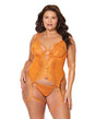 Mango Obsession Bustier w/Thong - Orange QN by Coquette