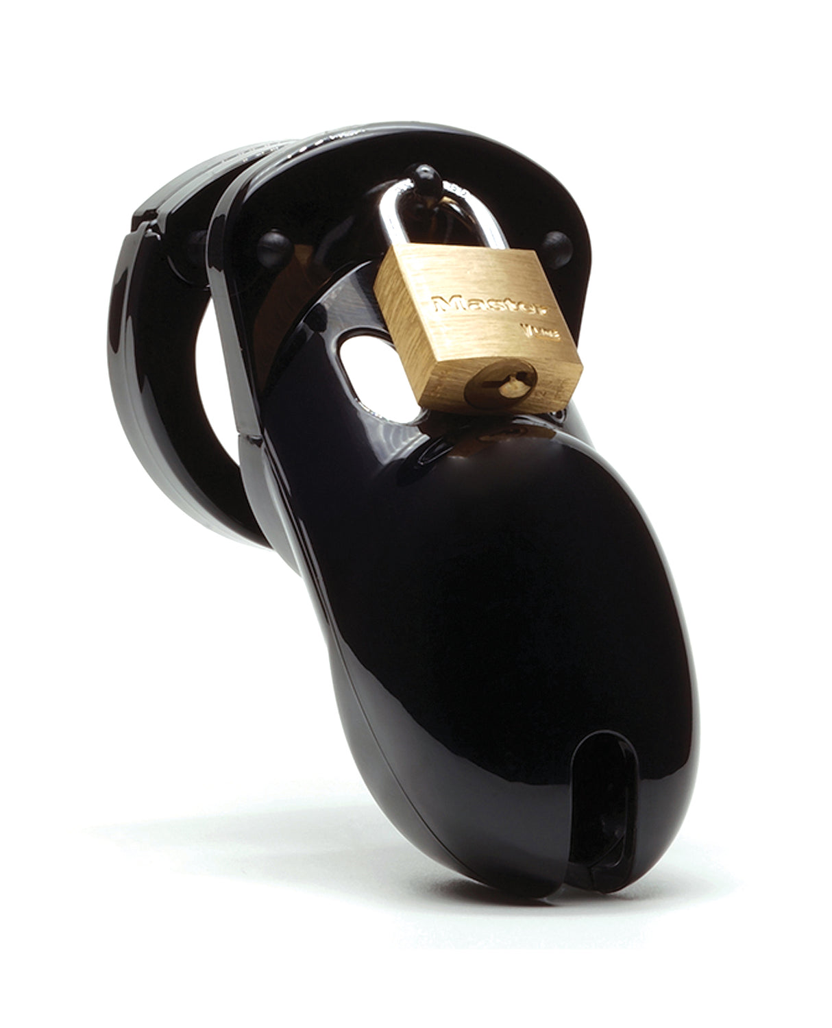 CB-3000 3" Cock Cage & Lock Set - Black by CB-6000