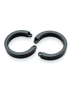 Cock Cage U-Ring 2 Pack - Black by CB-X