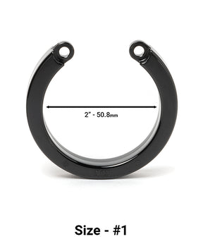 Cock Cage U-Ring #1 - Black by CB-X