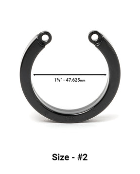 Cock Cage U-Ring #2 - Black by CB-X