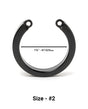 Cock Cage U-Ring #2 - Black by CB-X