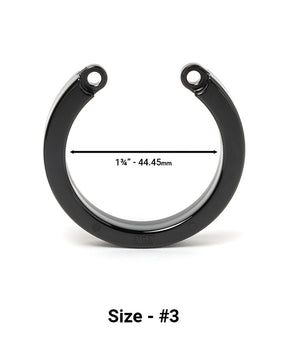 Cock Cage U-Ring #3 - Black by CB-X