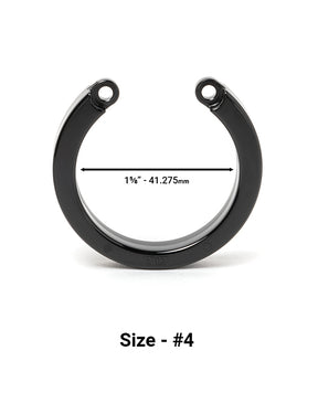 Cock Cage U-Ring #4 - Black by CB-X