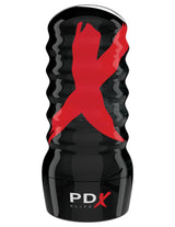 Pipedream PDX Elite Ass-Gasm Vibrating Kit — Air‑Tight Stroker & C‑Ring - PDRD519