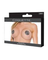 Darque Round Spiked Reusable Pasties - Black O/S by Darque