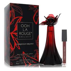 Christian Siriano Ooh La Rouge Exclusif Eau De Parfum Spray + 0.21 oz Red Lip Gloss By Christian Siriano by Christian Siriano
