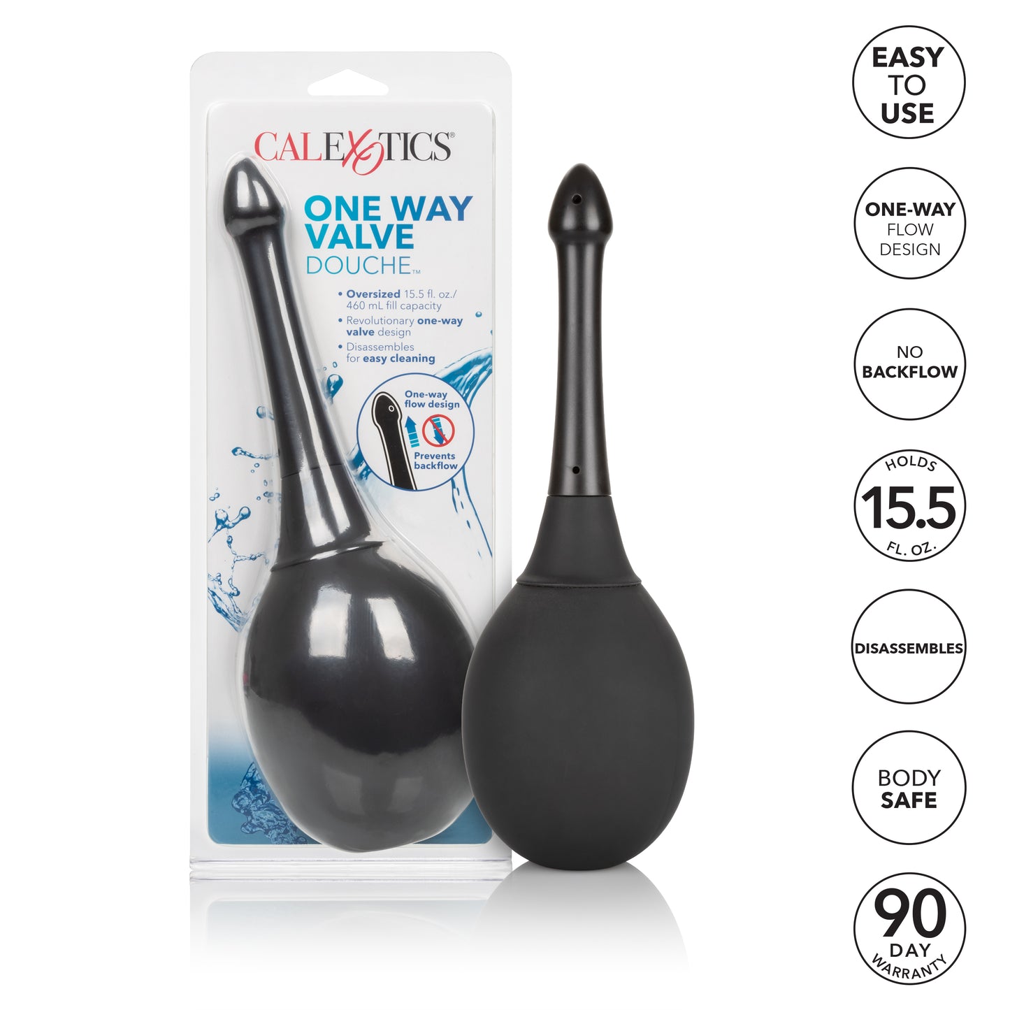 One Way Valve Douche by CalExotics