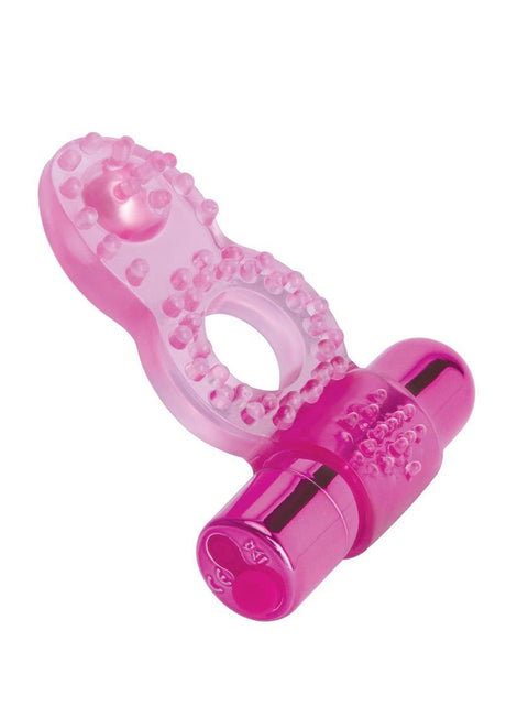 XGEN Bodywand Deluxe Orgasm Ring with Removable Bullet — Pink - X-BW1503