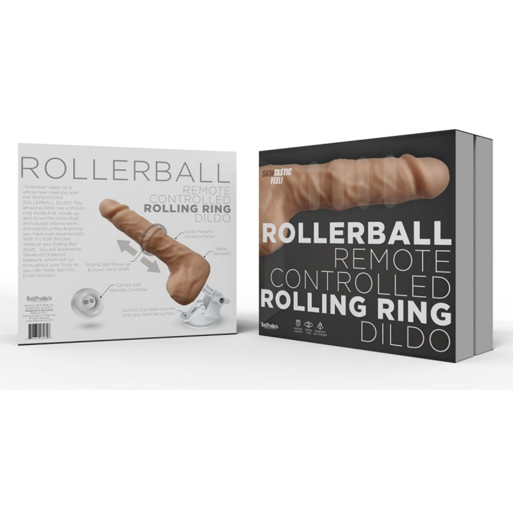 Rollerball Remote Controlled Rolling Dildo by Hott Products
