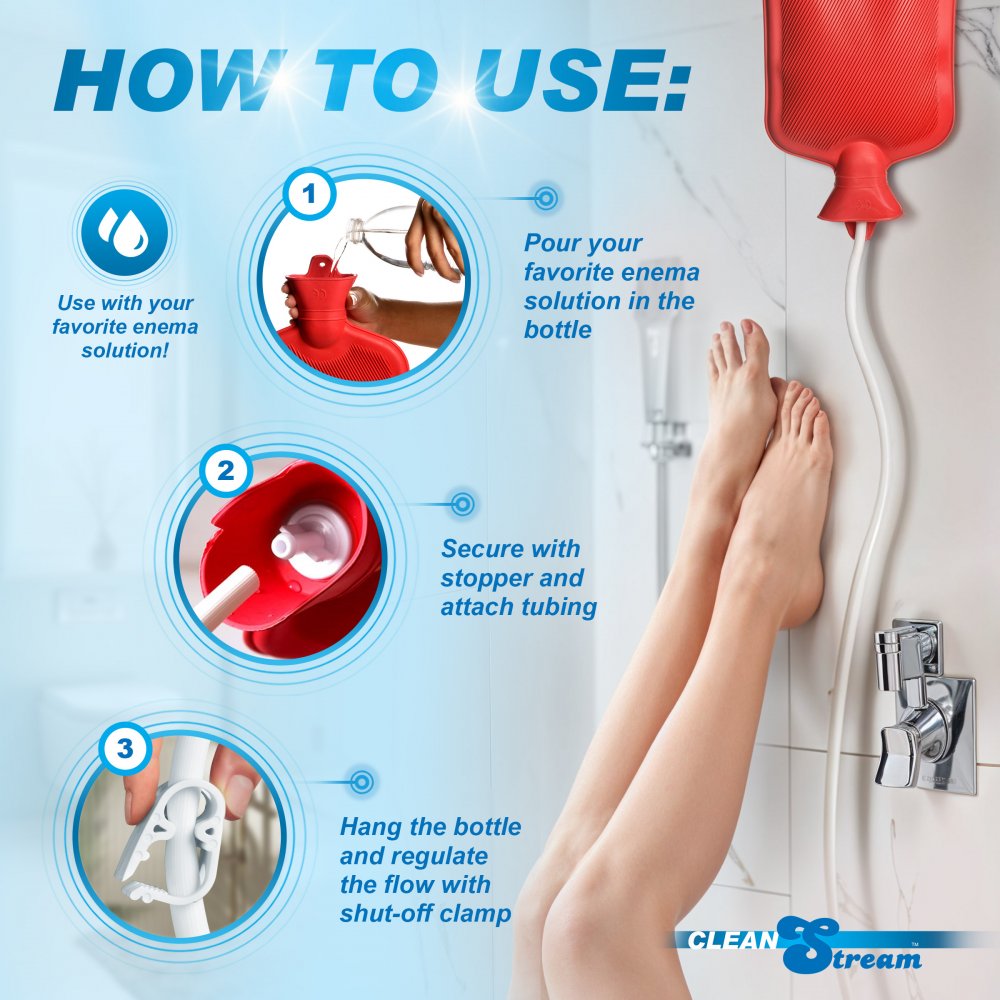 CleanStream Water Bottle Douche Kit - image 7