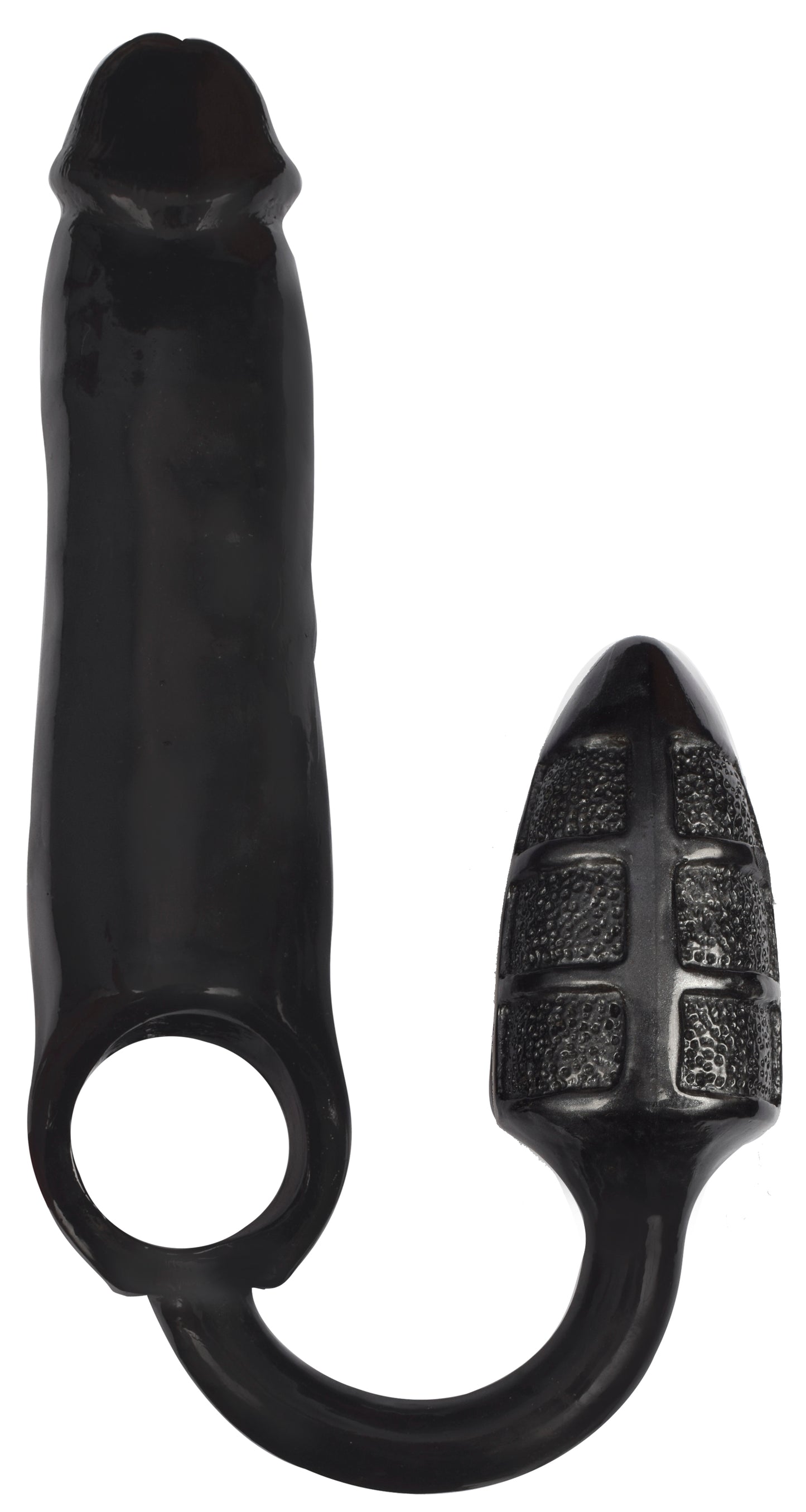 XXXPander Sheath with Double Textured Plug -