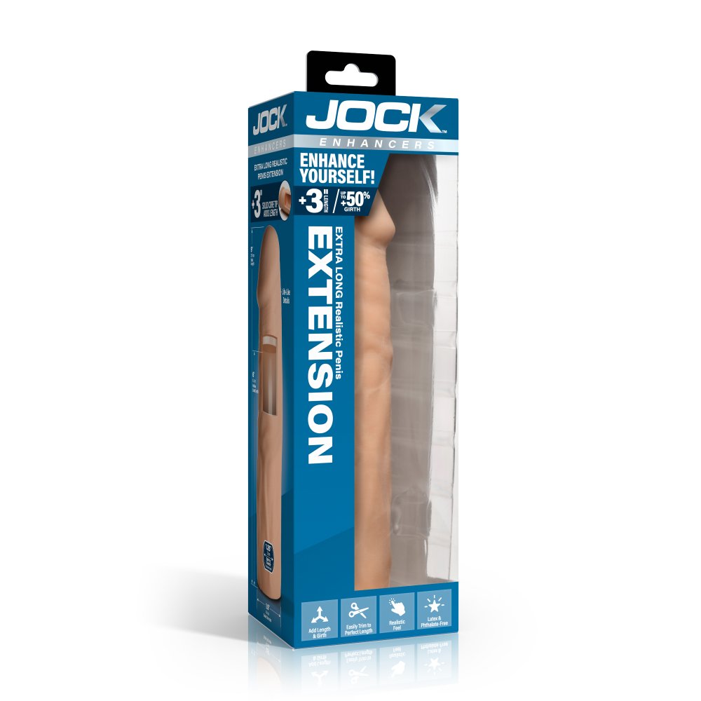 Extra Long 3 Inch Penis Extension - Light - image 8