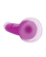 Curve Toys Lollicock 7" Glow In The Dark Silicone Dildo - Purple by Lollicock