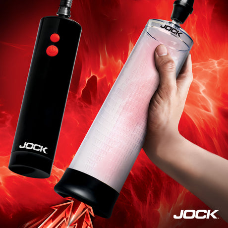 Jock Power Up Rechargeable Automatic Penis Pump - JOCK-CN1036