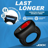 Hard-On Vibrating Silicone Double C-Ring - image 2