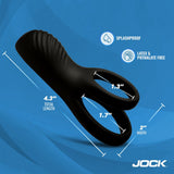 Hard-On Vibrating Silicone C-Ring w/ Clit Stim - image 4