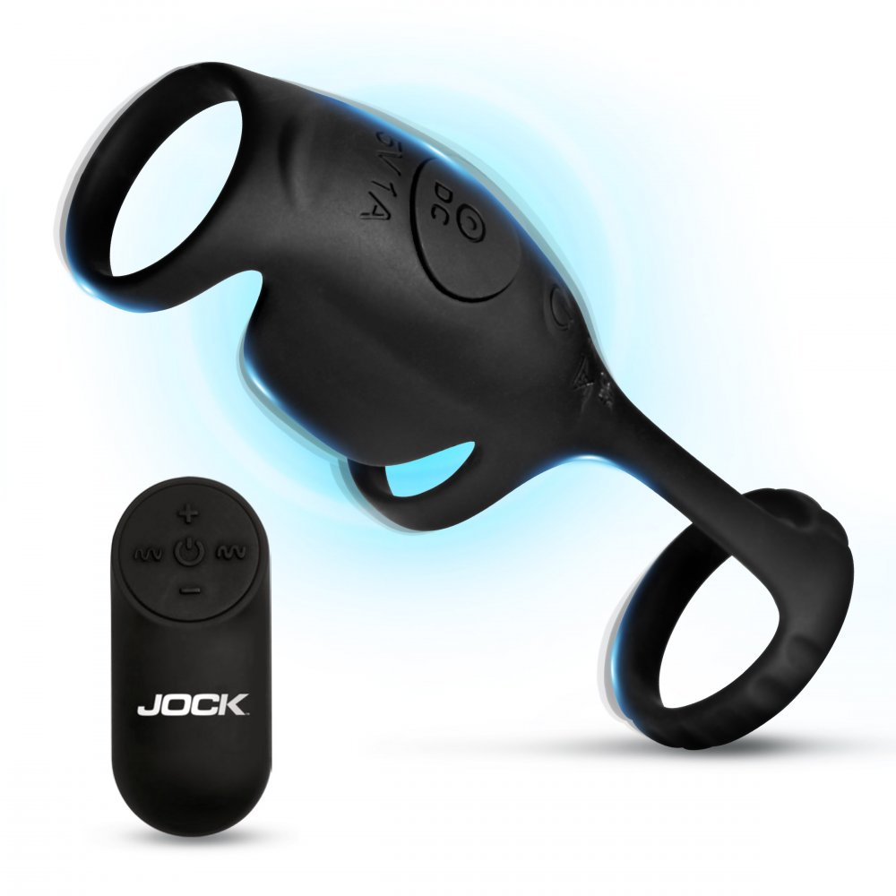 Blitz Vibrating Penis Sleeve C-Ring w/ Remote - image 5
